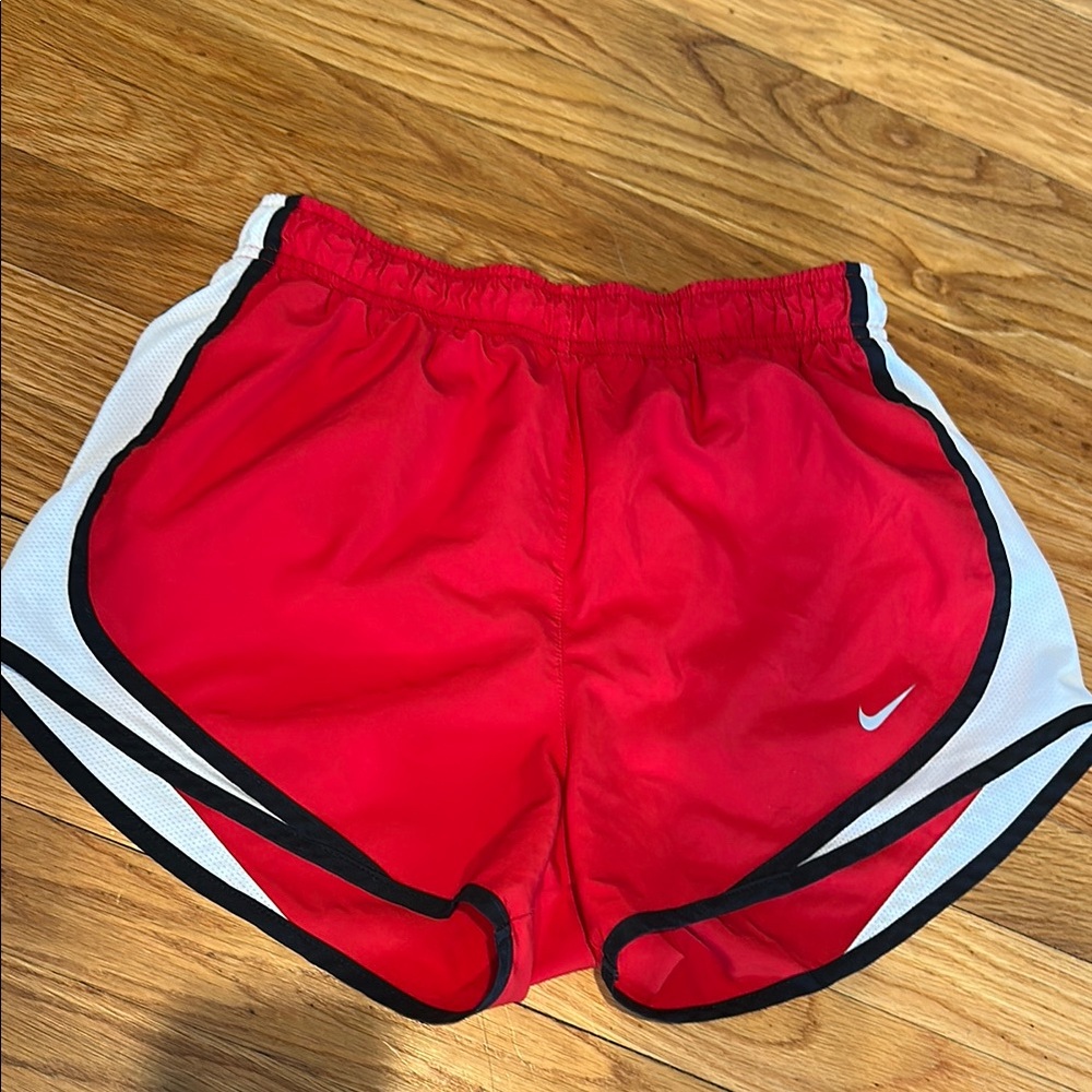 Nike Women's Red Athletic Shorts